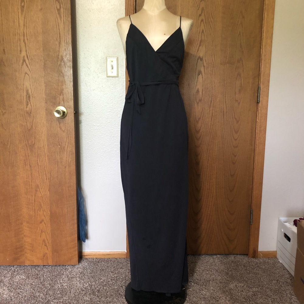 Urban Outfitters Grey Wrap Dress